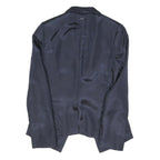 G-STAR Womens Blue Blazer Jacket XS Polyester Blend Tailored Button Closure
