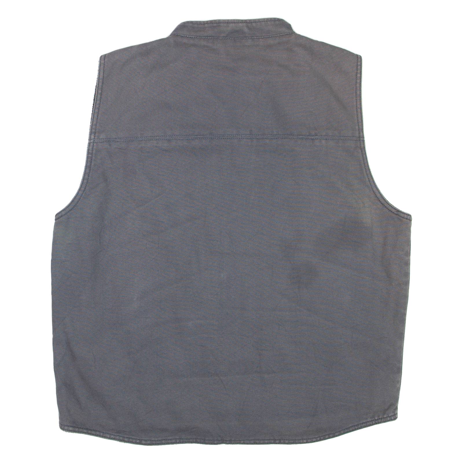 ASPLUNDH Mens Gilet Grey L