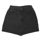 LEE Mens Black Casual Shorts M W28 Cotton Blend Denim Comfortable Fit