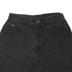 LEE Mens Black Casual Shorts M W28 Cotton Blend Denim Comfortable Fit