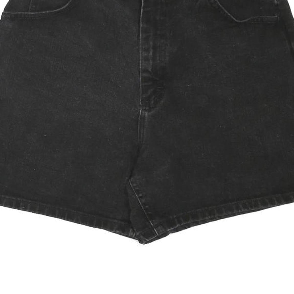 LEE Mens Black Casual Shorts M W28 Cotton Blend Denim Comfortable Fit