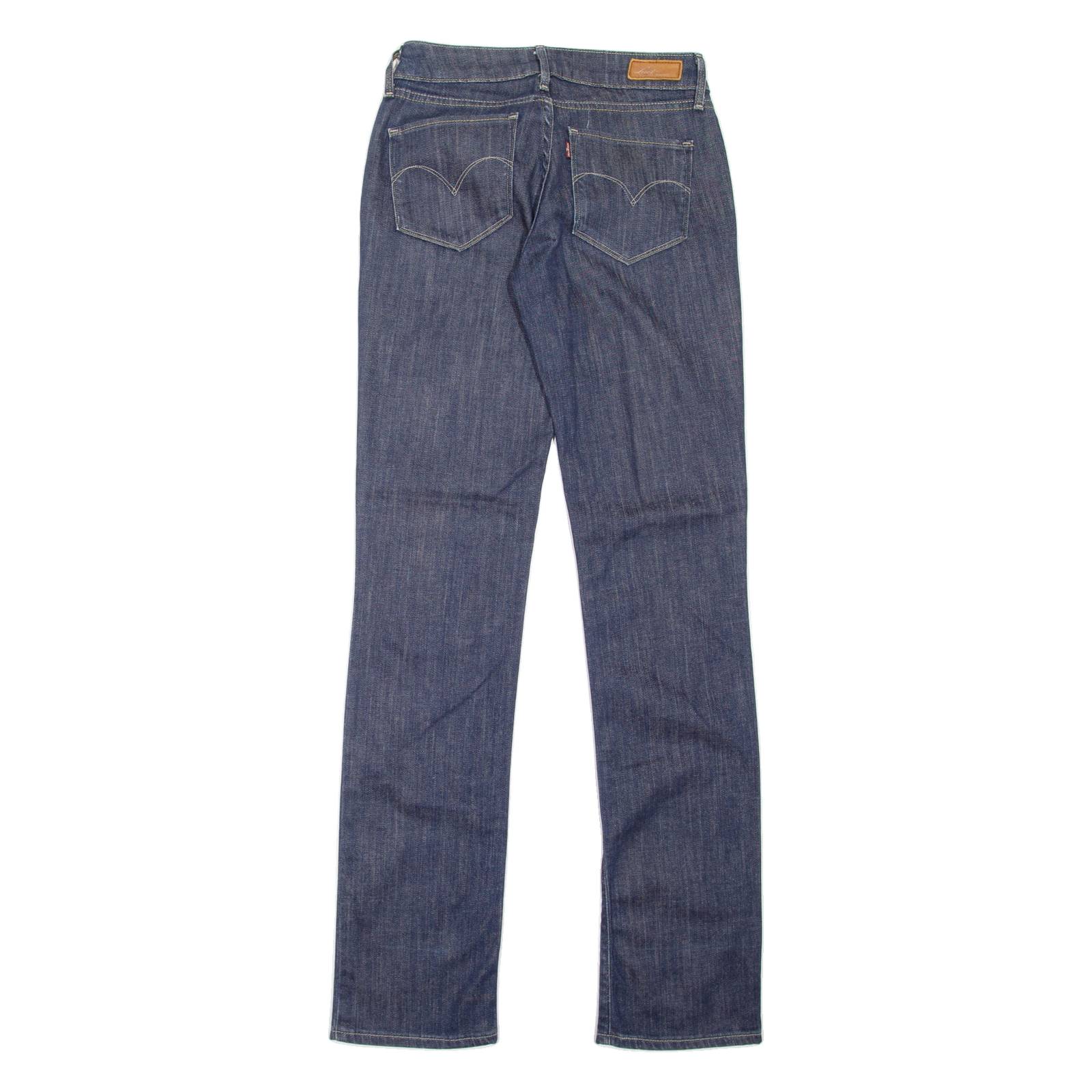 LEVI'S Womens Jeans Blue Regular Straight W27 L34