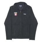 PATAGONIA Womens Black Loyola Cardiology Fleece Jacket S Polyester Blend Zip