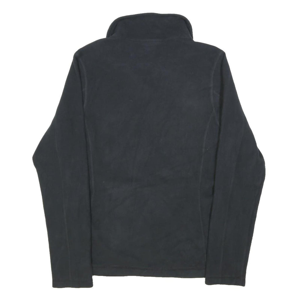 PATAGONIA Womens Black Loyola Cardiology Fleece Jacket S Polyester Blend Zip
