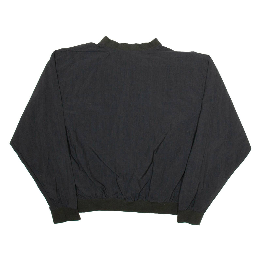 CHAMPION Mens Sweatshirt Black V-Neck L