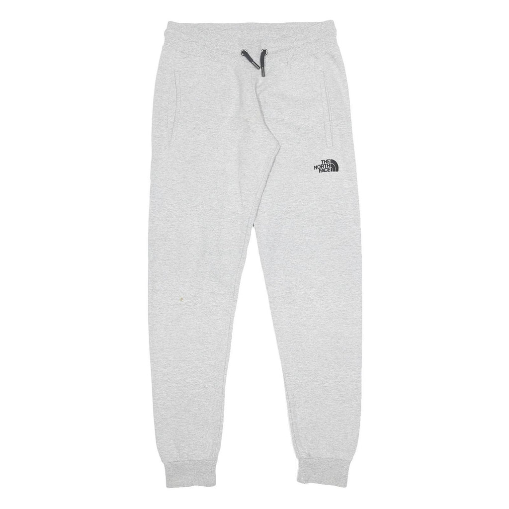 THE NORTH FACE Womens Joggers Grey M W27 L31 Cotton Blend Drawstring Casual