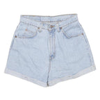 LEVI'S Womens Denim Light Blue Casual Shorts S W26 Cotton High Waist