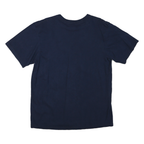 ADIDAS Mens Navy Blue Undefeated Season Graphic T-Shirt XL Crew Neck Short