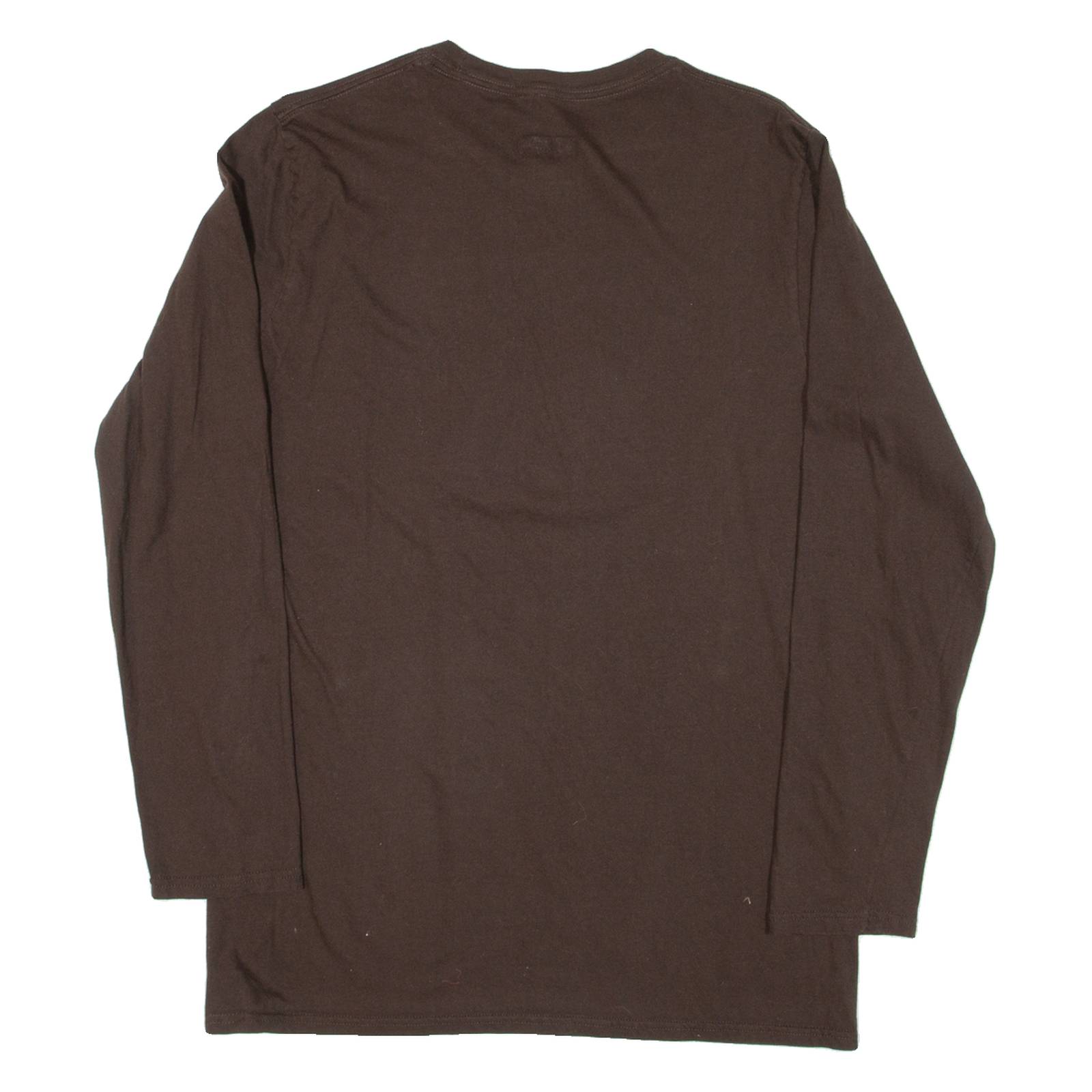 NFL Cleveland Browns Mens T-Shirt Brown Long Sleeve USA M