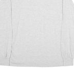 RUSSELL ATHLETIC Mens Grey Long Sleeve Crew Neck Cotton T-Shirt M Casual