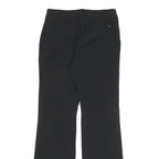 TOMMY HILFIGER Womens Black Regular Fit Straight Leg Trousers W28 L30