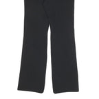 TOMMY HILFIGER Womens Black Regular Fit Straight Leg Trousers W28 L30