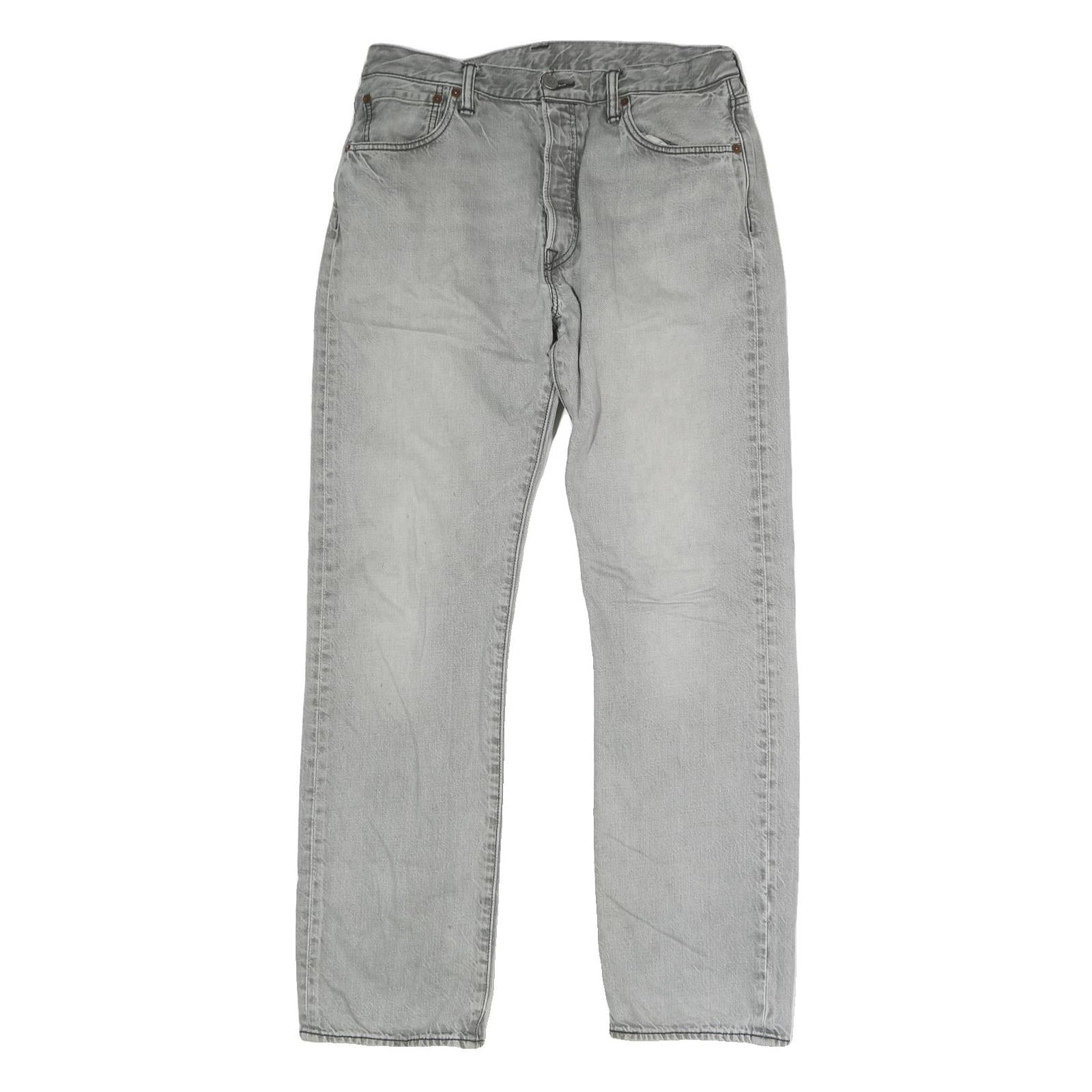 LEVI'S Mens Regular Fit Straight Leg Denim Light W32 L31 Cotton Blend Button