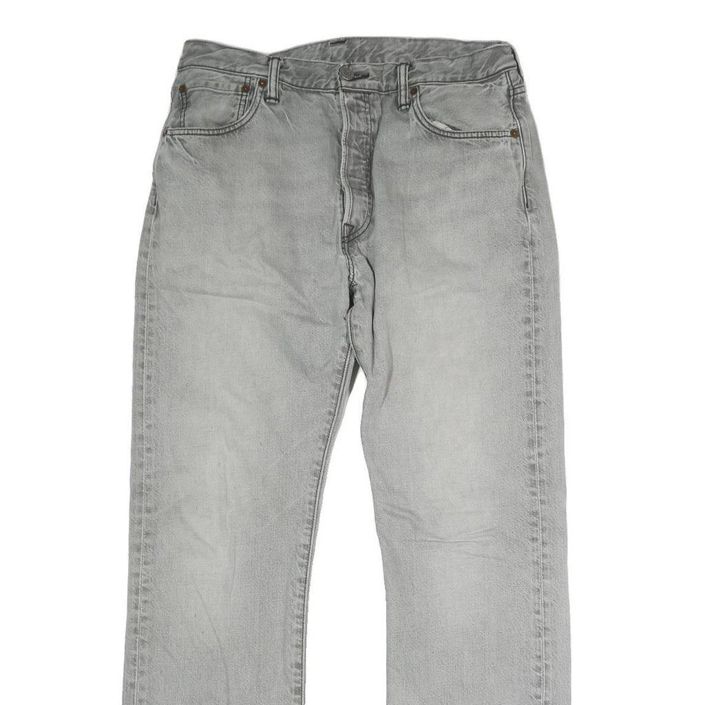 LEVI'S Mens Regular Fit Straight Leg Denim Light W32 L31 Cotton Blend Button
