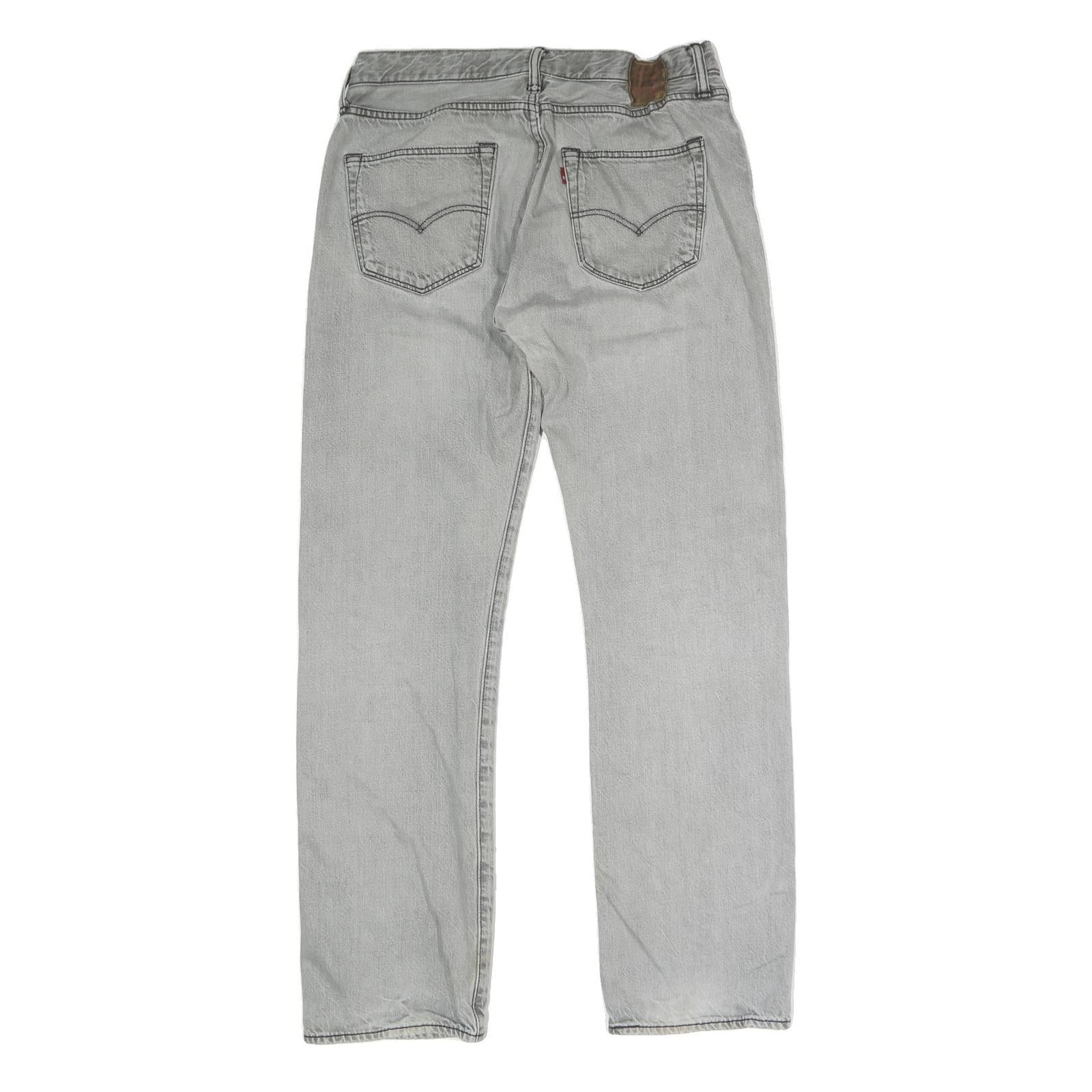 LEVI'S Mens Regular Fit Straight Leg Denim Light W32 L31 Cotton Blend Button