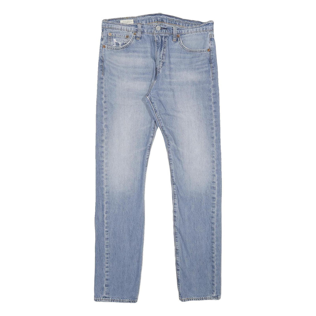 LEVI'S 510 BIG E Mens Jeans Blue Slim Skinny Denim Medium W30 L32 Slim Fit Zip