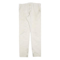 CARHARTT Mens Cotton Blend Beige Slim Straight Trousers W31 L32 Casual Workwear