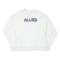 CHAMPION Mens White Pullover 2XL Allied Electrical Sweatshirt Cotton Blend