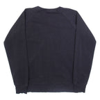 ELLESSE Oversized Womens Sweatshirt Black Crew Neck XS