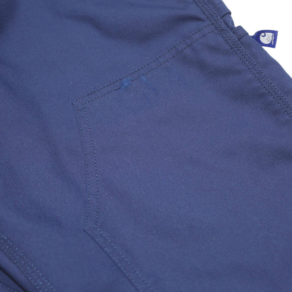 CARHARTT WIP Mens Polyester Blend Navy Regular Straight Trousers W32 L25