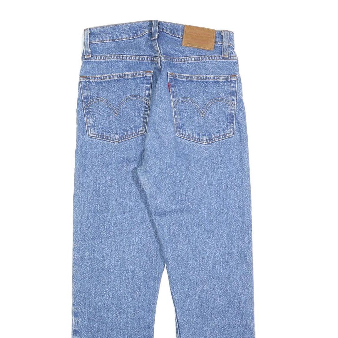 LEVI'S 501 Womens Jeans Regular Straight Denim Medium W26 L26 Classic Button Fly