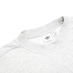 ADIDAS Womens Grey Crew Neck UK 18 Cotton Blend Sweatshirt Casual Pullover