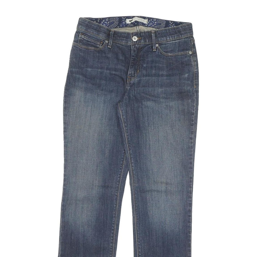 LEVI'S 525 Womens Jeans Blue Regular Straight Denim Medium W28 L31 Comfortable