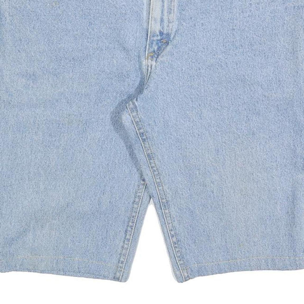 LEE Mens Denim Shorts Light Blue M W34 Casual Regular Fit Blue Cotton Blend