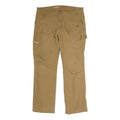 DICKIES Mens Regular Fit Beige Cotton Jeans W38 L31 Workwear Button Closure