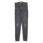 LEVI'S Womens Jeans Black Slim Skinny Denim Medium W28 L30 Stretch Cotton Blend