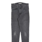 LEVI'S Womens Jeans Black Slim Skinny Denim Medium W28 L30 Stretch Cotton Blend