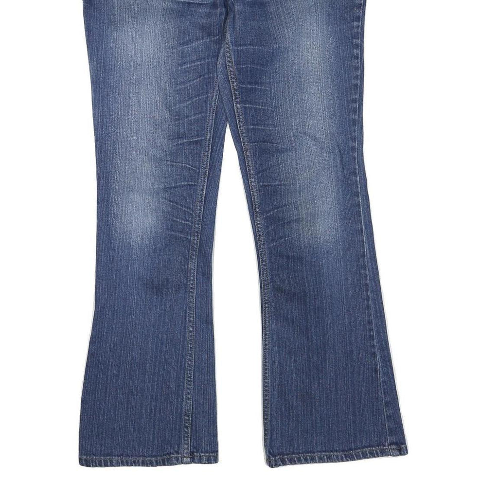 PARIS BLUES Womens Jeans Blue Regular Bootcut Denim Medium W28 L28 Stylish