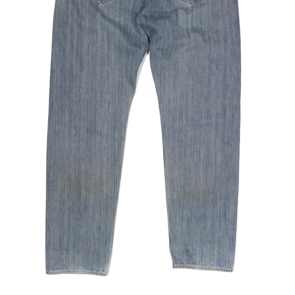 LEVI'S 501CT Mens Jeans Blue Regular Straight Denim Light W34 L29 Classic Button