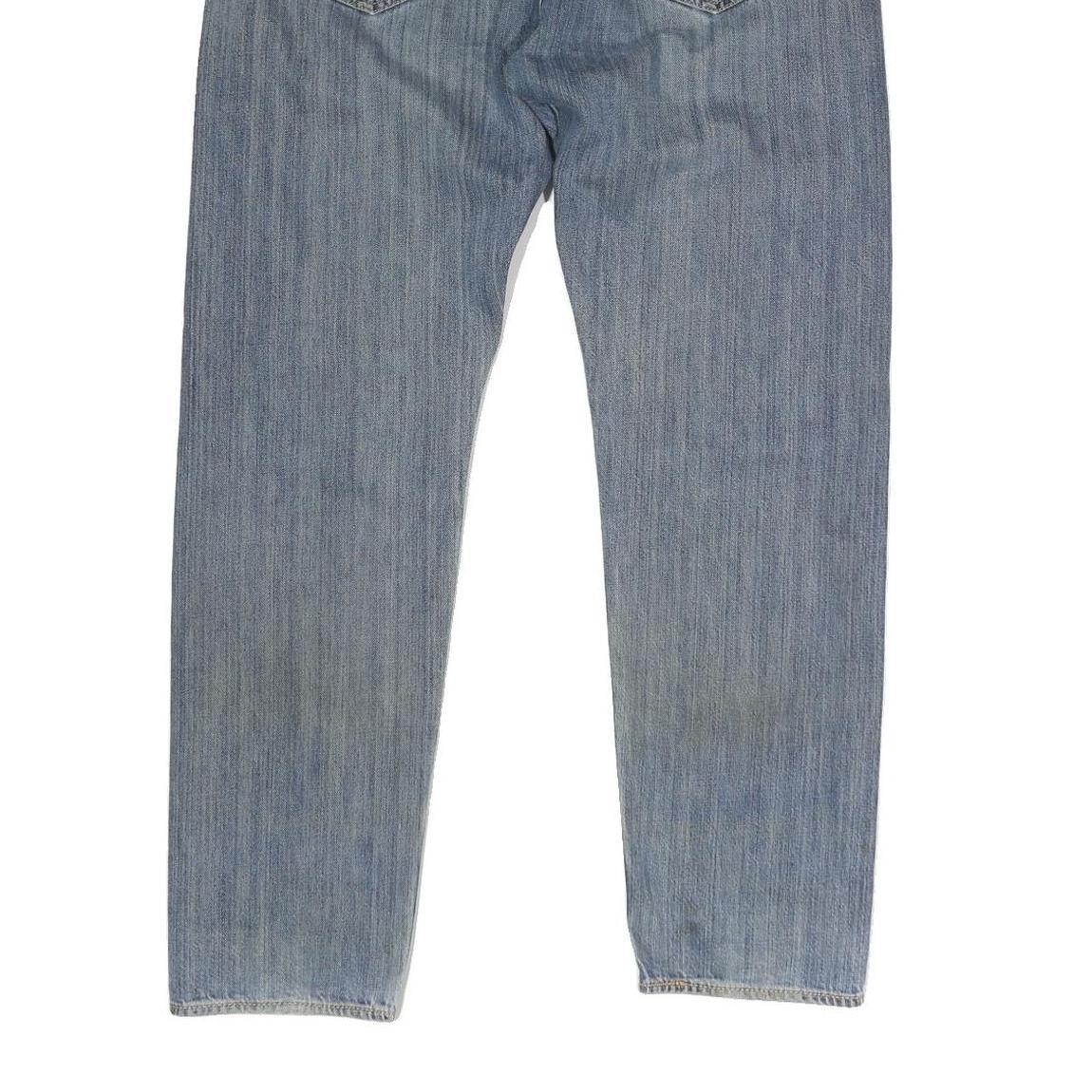 LEVI'S 501CT Mens Jeans Blue Regular Straight Denim Light W34 L29 Classic Button