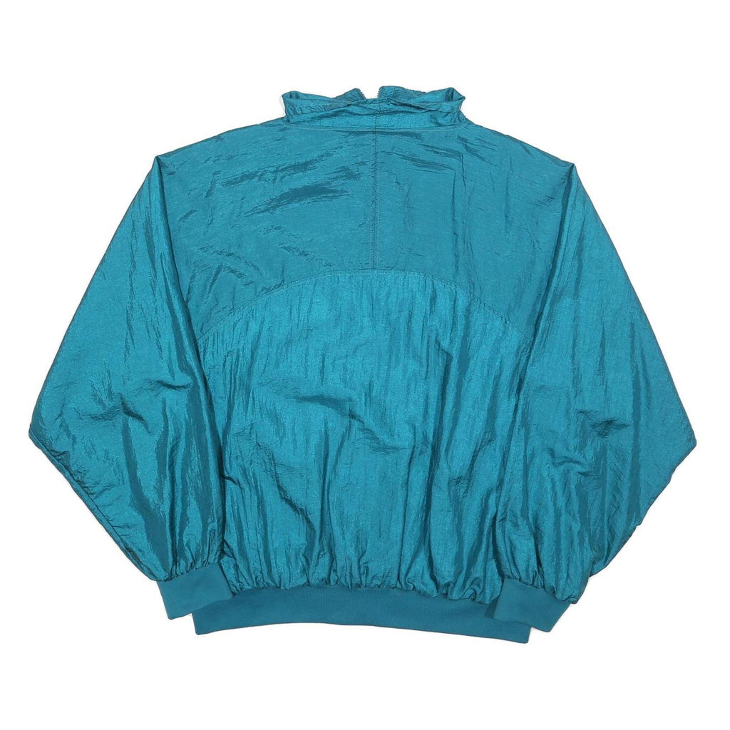 TRIGEMA Mens Blue Regular Jacket L Polyester Blend Plain Zip Casual Sportswear