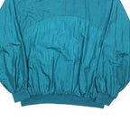 TRIGEMA Mens Blue Regular Jacket L Polyester Blend Plain Zip Casual Sportswear