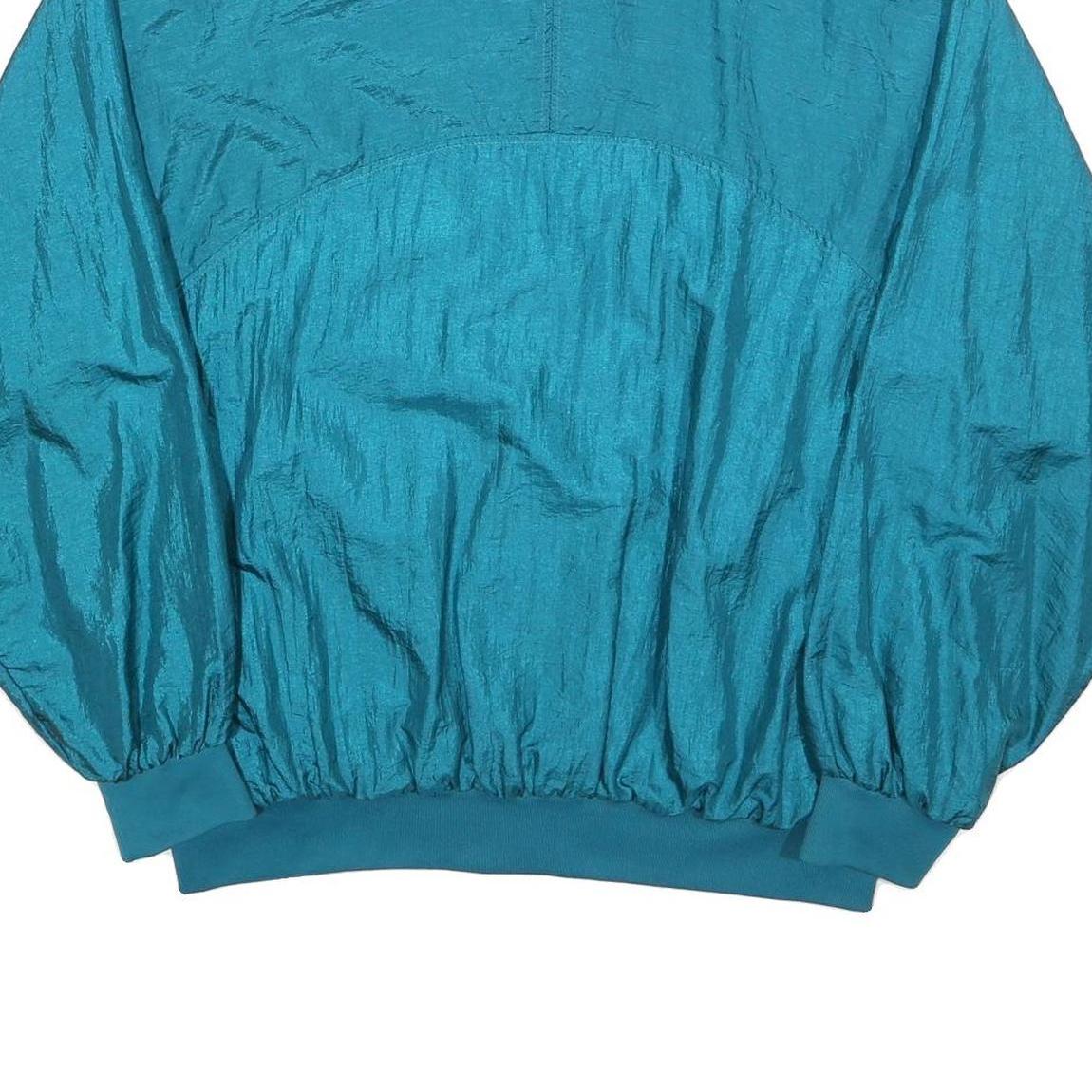 TRIGEMA Mens Blue Regular Jacket L Polyester Blend Plain Zip Casual Sportswear