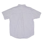 CHAPS RALPH LAUREN Mens Shirt Purple Striped Long Sleeve XL