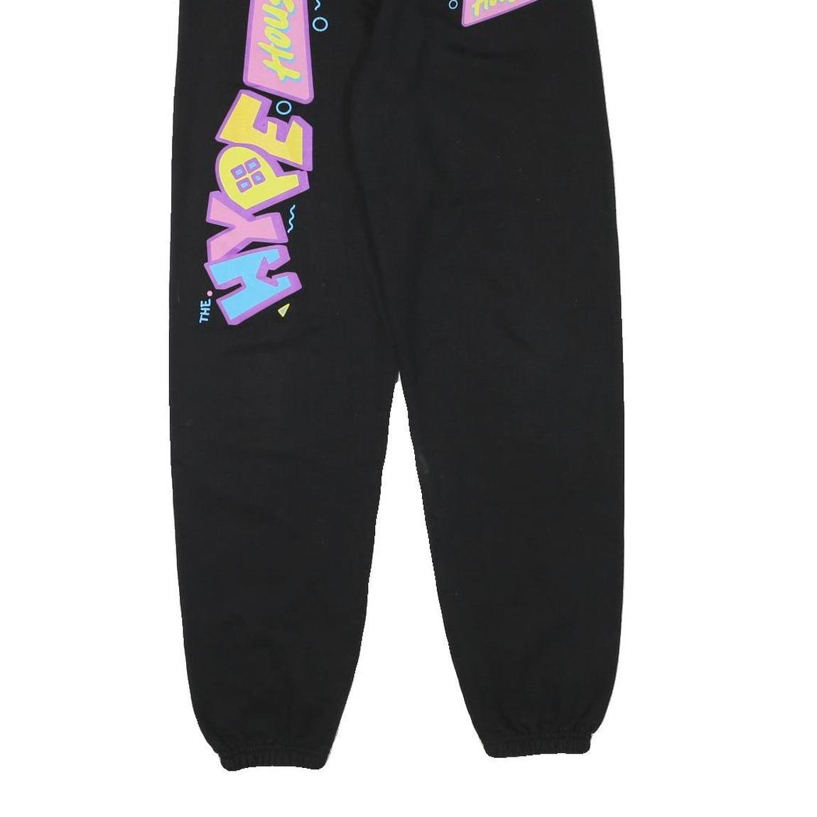 CHAMPION Womens Joggers Black S W20 L29 Regular Fit Tapered Leg Cotton Blend