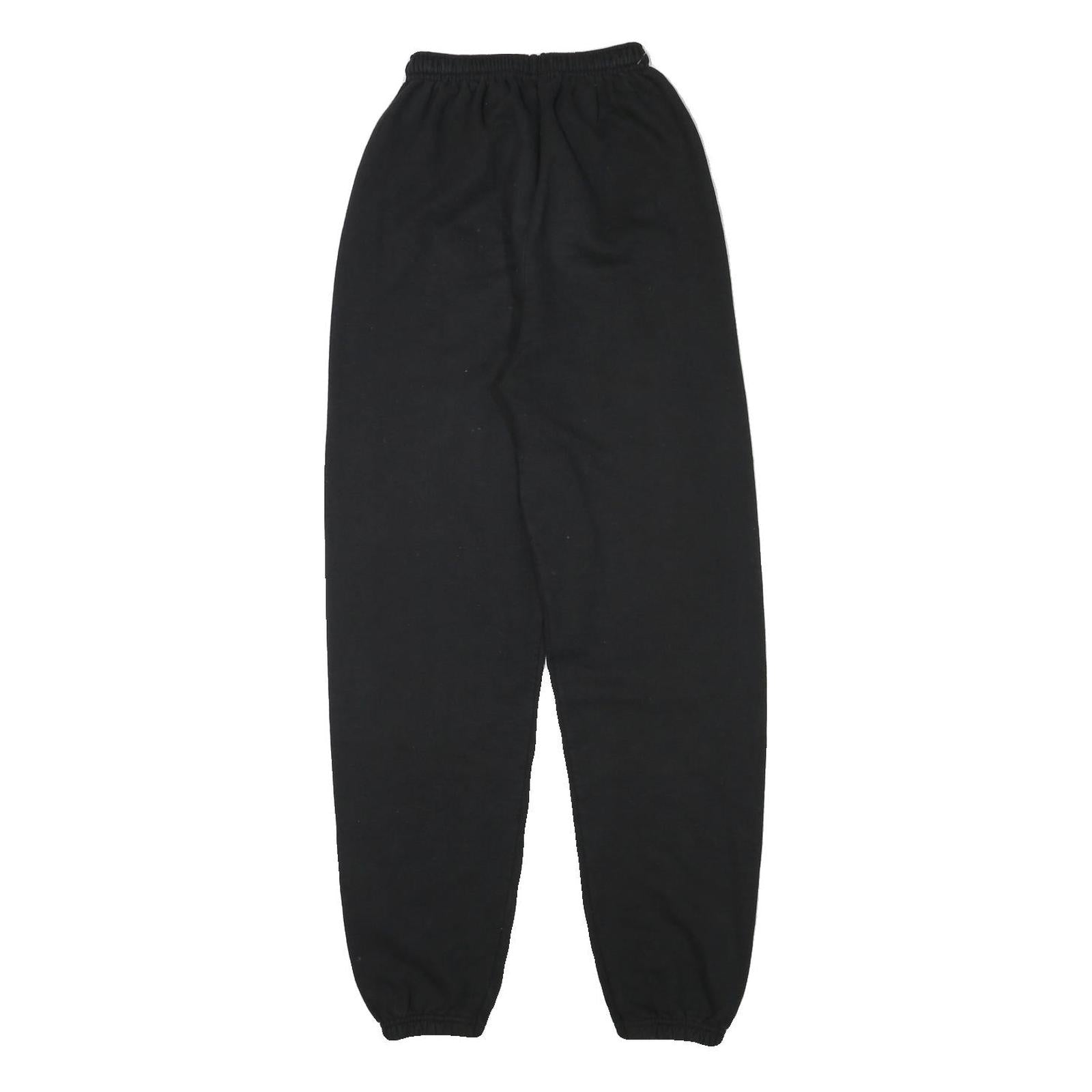 CHAMPION Womens Joggers Black S W20 L29 Regular Fit Tapered Leg Cotton Blend