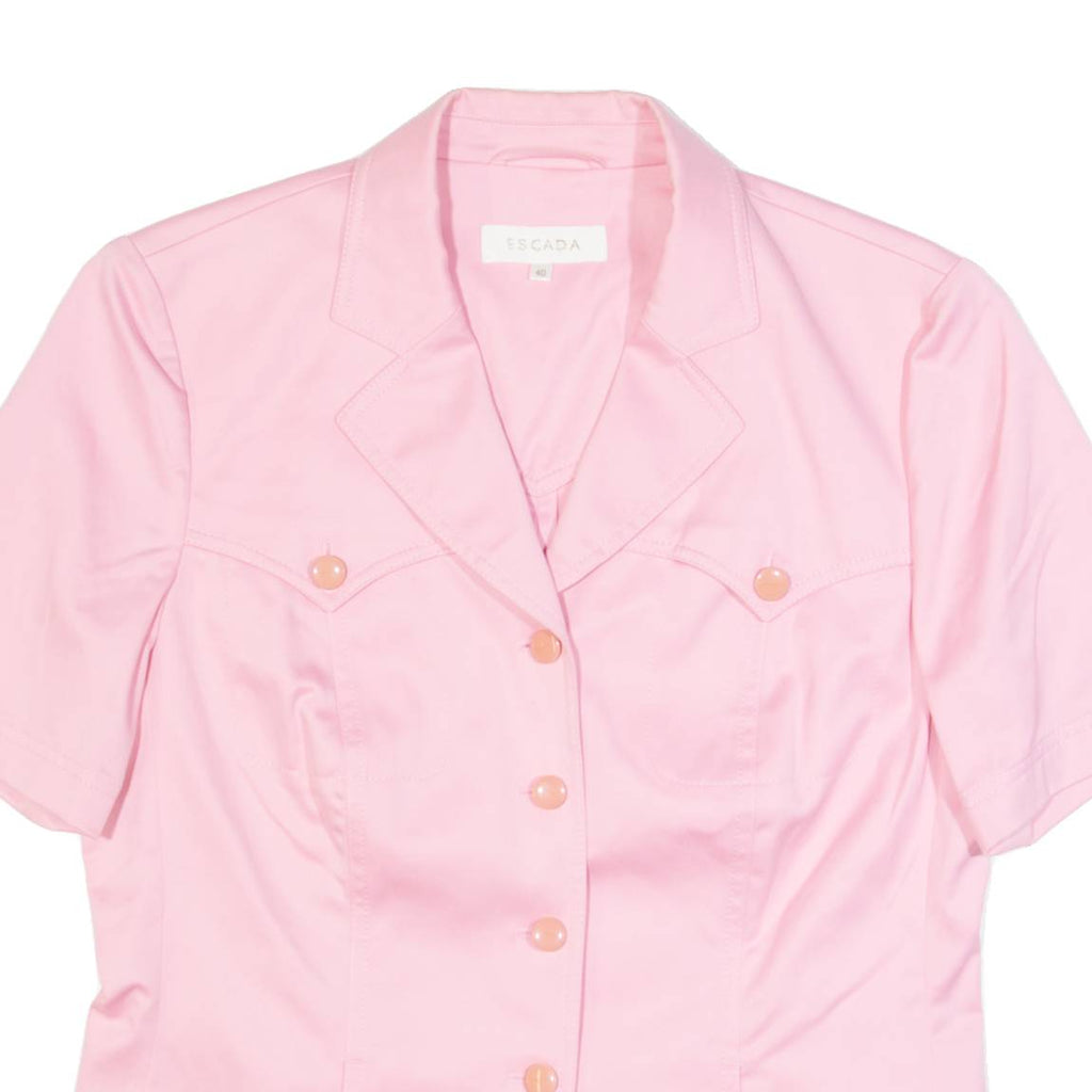 ESCADA Womens Blazer Jacket Pink M