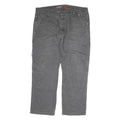 DICKIES Mens Regular Fit Grey Denim Jeans W40 L30 Workwear Durable Zip