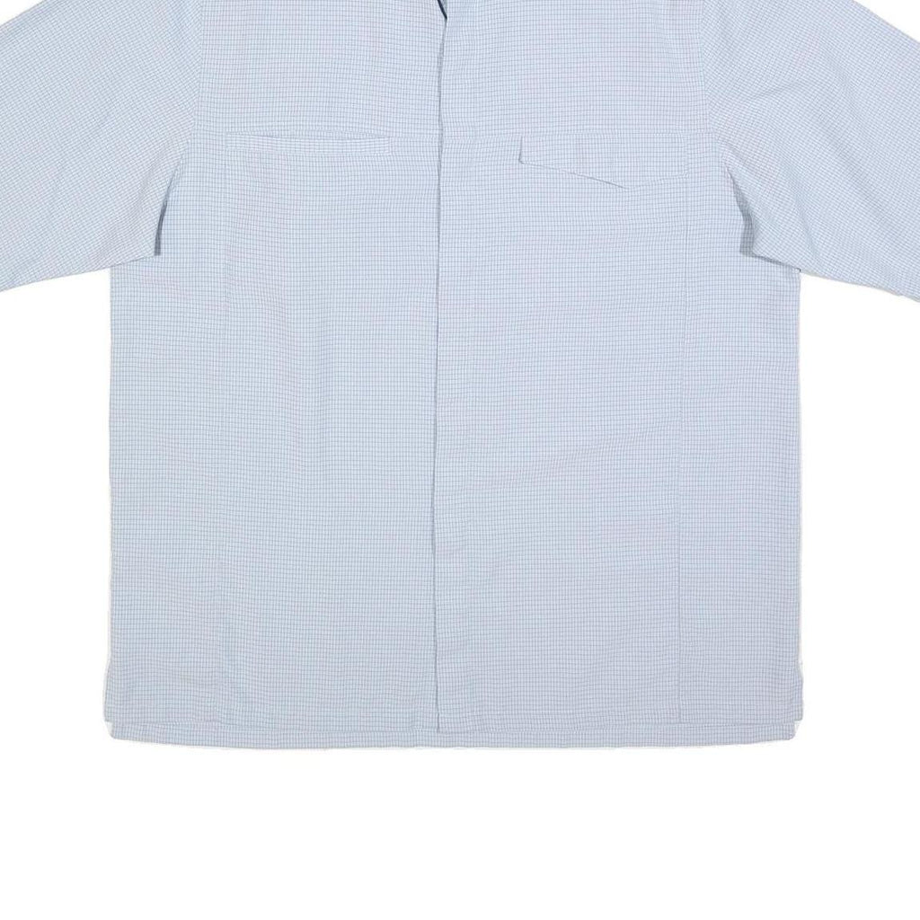 HELLY HANSEN Mens Blue Cotton Blend Shirt XL Casual Smart Lightweight