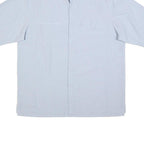 HELLY HANSEN Mens Blue Cotton Blend Shirt XL Casual Smart Lightweight