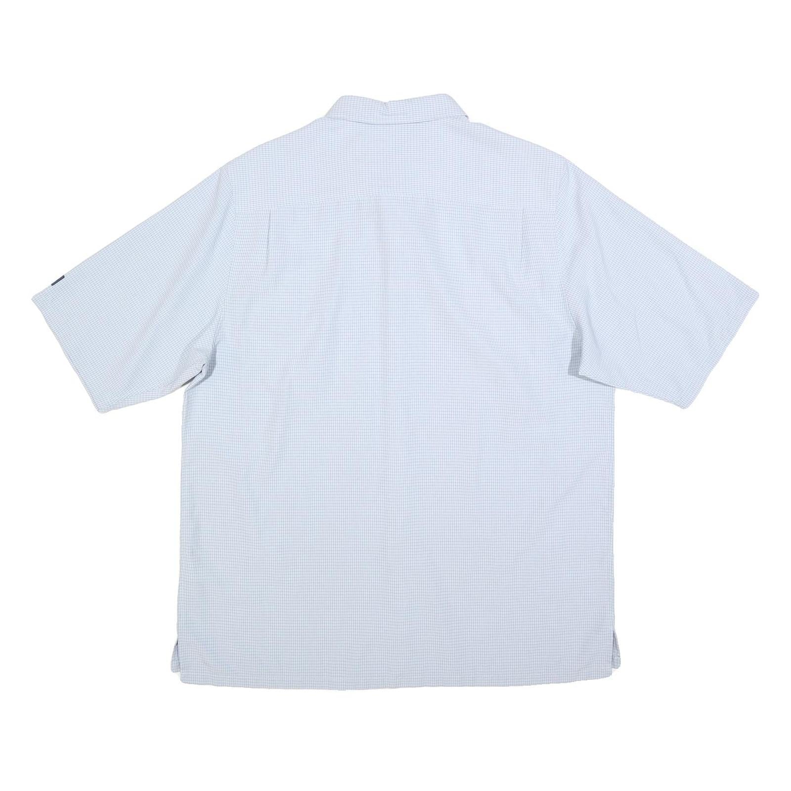 HELLY HANSEN Mens Blue Cotton Blend Shirt XL Casual Smart Lightweight