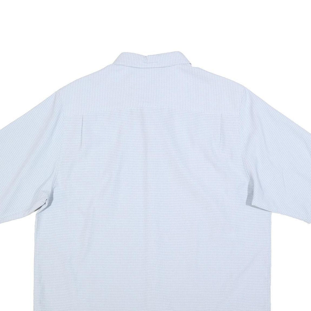 HELLY HANSEN Mens Blue Cotton Blend Shirt XL Casual Smart Lightweight