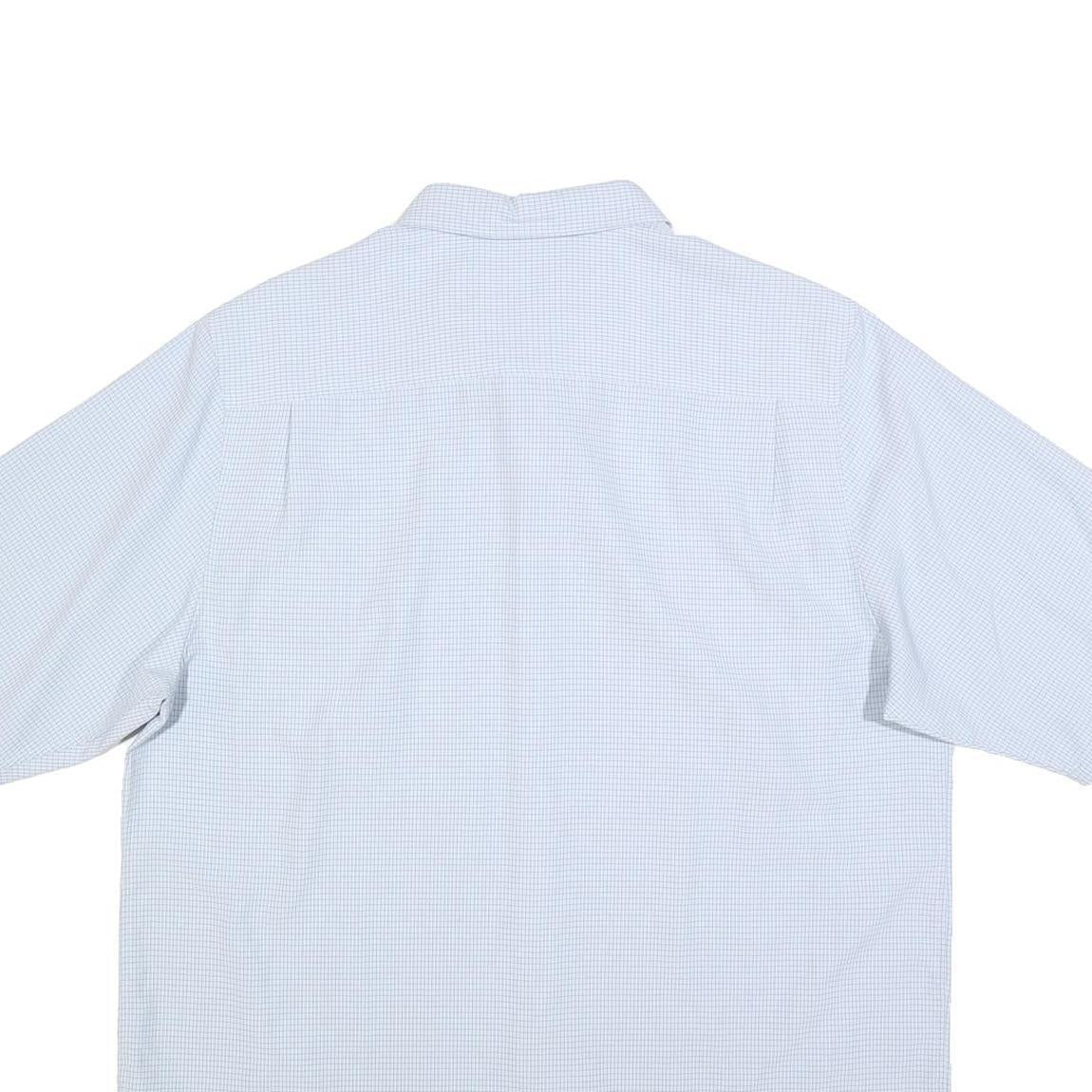 HELLY HANSEN Mens Blue Cotton Blend Shirt XL Casual Smart Lightweight