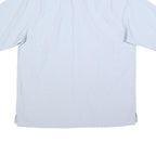 HELLY HANSEN Mens Blue Cotton Blend Shirt XL Casual Smart Lightweight