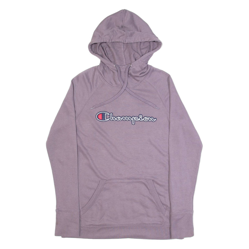 CHAMPION Mens Purple Hoodie S