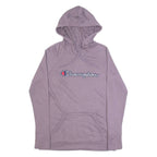 CHAMPION Mens Purple Hoodie S